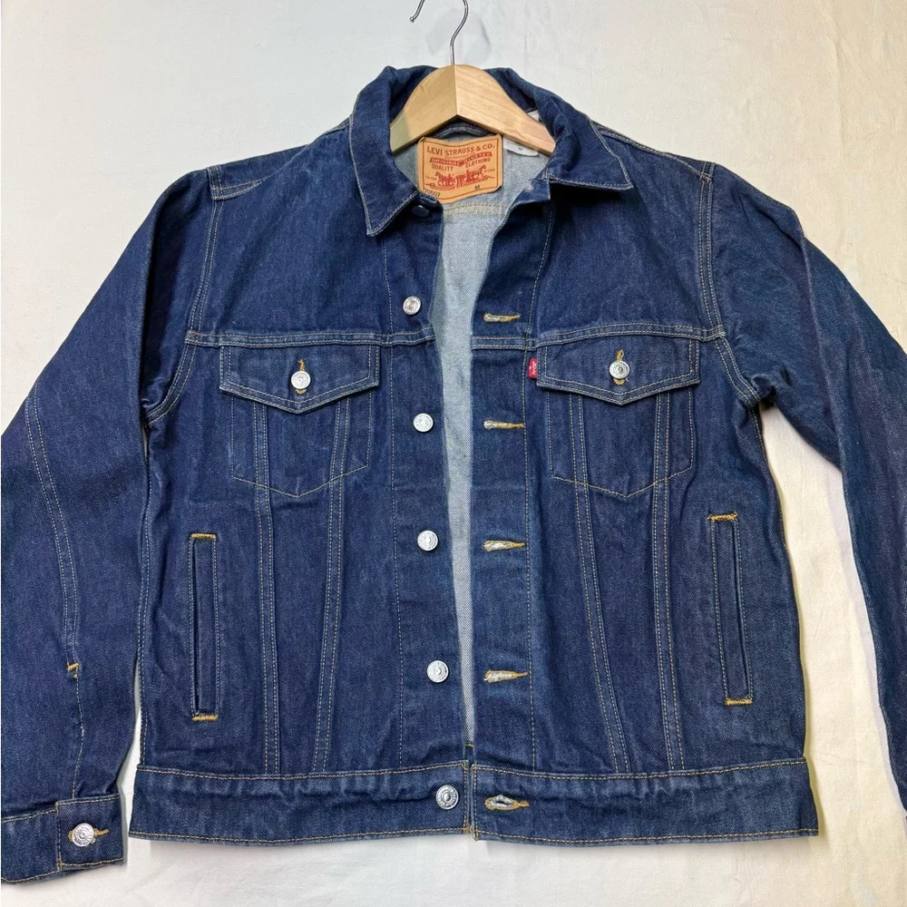 Levi's  70507 Denim Jacket Trucker Standard  Mens Size Medium Denim Blue